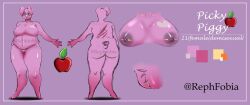 big_ass big_breasts breasts critters_(poppy_playtime) furry_only no_humans palatis picky_piggy_(poppy_playtime) pink_body pink_fur pink_skin poppy_playtime poppy_playtime_(chapter_3) pussy simple_background simple_shading smiling_critters