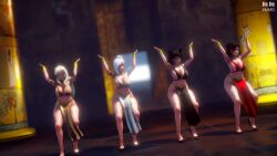 3d 3d_animation 4girls amber_eyes animated bare_back bare_legs bare_midriff bare_thighs barefoot belly_button belly_dancer belly_dancer_outfit big_breasts bikini bikini_top black_bikini black_bikini_top black_cat_ears black_hair black_highheels black_loincloth blonde_hair blue_eyes bouncing_breast bouncing_breasts bracelets casual cat_ears collar crystals dance dancer dancer_outfit dancing egyptian_clothes faunus female female_only gold_bikini gold_bikini_top gold_bracelet gold_collar golden_bikini golden_bikini_top golden_collar group hair_tied hands_over_head harem_girl harem_outfit hieroglyphics high_heels hmv human jewelry jic_jic jiggling_ass jiggling_breasts kali_belladonna large_ass large_breasts light_blue_eyes loincloth long_black_hair midriff milf milfs multiple_girls music music_video navel no_sex only_female pale-skinned_female pale_skin red_bikini red_bikini_top red_highlights red_loincloth rwby rwbymmd salem_(rwby) short_black_hair side_bangs silver_eyes slave slave_bikini slave_collar slave_outfit slavegirl sound source_request summer_rose tag_panic thick_ass thick_thighs thighs tied_hair video voluptuous white_bikini white_bikini_top white_hair white_loincloth winter_schnee youtube