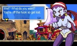 dangergirlfan edit english_text female harbor photoshop pixel_art risky_boots shantae ship smooth_skin solo sprite_art