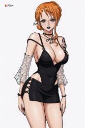 female female_only nami nami_(one_piece) one_piece prixmal