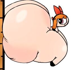 1girls ass ass_bigger_than_head ass_focus ass_on_wall big_butt blossom_(powerpuff_girls) bottomless cartoon_network color_edit colossal_ass edit edited enormous_ass fat_ass fat_butt female female_only gigantic_ass high_resolution huge_butt huge_thighs hyper_ass large_ass looking_back massive_ass monstorlilly orange_hair pawg powerpuff_girls red_eyes shortstack thick_thighs topwear transparent_background wide_hips