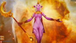 3d 3d_(artwork) darkbahamuth league_of_legends pinup soraka wallpaper