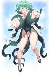 big_breasts huge_breasts one-punch_man tatsumaki useless_clothing