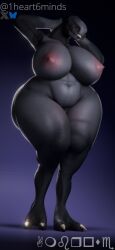 1heart6minds 3d_(artwork) alien anthro areola barely_visible_genitalia barely_visible_pussy big_breasts breasts digital_media_(artwork) female genitals grey_body halo_(series) hands_behind_head huge_breasts microsoft nipples nude pussy sangheili solo thick_thighs wide_hips xbox_game_studios