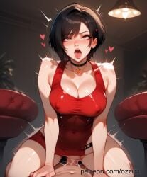 ada_wong ai_generated cowgirl_position female ozziru resident_evil resident_evil_4 sex