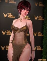 1female 1females 1girls 3d 3d_(artwork) 3d_model 3d_render 3dcg 3dx 4tease7en agent_4_tea_se7en amber_eyes arm_bracelet arm_bracelets arm_jewelry armwear athletic athletic_female auburn_hair award_ceremony awards_ceremony bangs beautiful beautiful_face beautiful_female beautiful_females beautiful_girl beautiful_woman belly belly_button belly_button_visible_through_clothing big_eyes big_thighs bob_cut bracelet bracelets breasts candid celebrity classy classy_female curvaceous curvaceous_body curvaceous_female curvaceous_figure curvaceous_hips curvaceous_thighs curves curvy curvy_body curvy_female curvy_figure curvy_hips cute cute_eyes cute_face cute_female cute_girl dress ear_piercing ear_ring earrings elegant elegant_dress elegant_features elegant_female elegant_look elegant_style eyelashes eyeliner fair-skinned_female fair_skin female female_only feminine feminine_body feminine_pose fit fit_female freckled_face freckles freckles_on_breasts freckles_on_chest freckles_on_face freckles_on_shoulders freckles_on_thighs game_awards girl girl_focus girl_only girly glamorous_female gold_(metal) gold_bracelet gold_dress gold_jewelry gold_necklace golden_dress gorgeous gorgeous_female high_quality high_resolution highres hips hips_wider_than_shoulders hoop_ear_ring hoop_earring hoop_earrings hoop_earrings_oversized hourglass_figure hourglass_figured_female jewelry korean korean_female light-skinned_female light_skin lily_(stellar_blade) lily_artemis_ii lips lipstick loin_dress looking_at_another looking_away luscious_lips makeup midriff midriff_peek nail nail_polish nailpolish nails nails_painted navel navel_visible_through_clothes necklace painted_nails pale-skinned_female pale_skin perky perky_breasts perky_tits petite petite_body petite_breasts petite_female petite_girl petite_tits pink_nail_polish pink_nails pixie_cut pixie_cut_female pixie_cut_hair pixie_girl red_carpet red_lips red_lipstick render rendered revealing_clothes rings see-through see-through_clothes see-through_clothing see-through_dress sexy sexy_body sexy_clothing sheer_dress shift_up shiny_hair shiny_skin short-hair short-haired_female short_hair short_hair_female skimpy skimpy_clothes skimpy_dress skinny skinny_female skinny_waist slim slim_girl slim_waist small_boobs small_breasts small_dress small_waist smooth_skin sole_female solo solo_female solo_focus stellar_blade the_game_awards thick thick_female thick_hips thick_legs thick_lips thick_thighs thighs tight_dress tiny_waist transparent_clothing transparent_dress video_game video_game_character video_game_franchise video_games voluptuous voluptuous_body voluptuous_female wide_hips wide_thighs