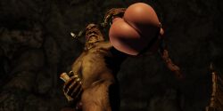 3d 4k animated cuckold cuckolding female monster monster_cock monster_on_female monster_rape netorare skyrim tagme video