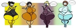 big_ass big_breasts bottom_heavy breasts bubble_butt female huge_ass huge_breasts puffster3 tagme thick_thighs wide_hips