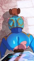 1boy 1girl 1girls 9:16 all_fours animated asian asian_female ass ass_focus ass_up big_ass big_butt bouncing_ass bouncing_butt brown_dildo brown_hair butt capcom chun-li dildo dildo_on_wall female female_masturbation female_only huge_ass huge_butt krezlit krezniverse large_ass large_butt light-skinned_female light_skin longer_than_10_seconds looping_animation masturbation no_sound sex_toy shaking shaking_ass shaking_butt shiny_ass shiny_butt shiny_hair shiny_skin shorter_than_30_seconds solo solo_female straight street_fighter street_fighter_6 street_fighter_v tagme torn_clothes twin_braids twin_buns vertical_video video video_game_character