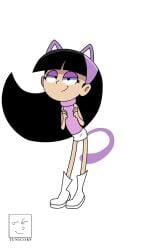 animated black_hair butt_plug butt_plug_tail dancing fairly_oddparents female loli meme music nickelodeon sad_cat_dance_(meme) sound tagme trixie_tang tunicorp video