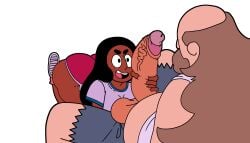 animated black_hair blackmorty_(artist) brown_skin connie_maheswaran dark-skinned_female female greg_universe steven_universe