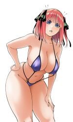 nakano nino from go-toubun no hanayome by qme314