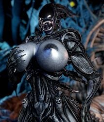 1girls 3d alien alien_(franchise) alien_girl alien_vs_predator big_breasts black-skinned_female black_body black_skin breasts bust busty curvaceous curvy curvy_figure dark-skinned_female dark_skin female hips hourglass_figure mature mature_female sevenarts slim_waist thesevenartsx thick thick_hips thick_legs thick_thighs thighs voluptuous waist wide_hips xenomorph xenomorph_queen