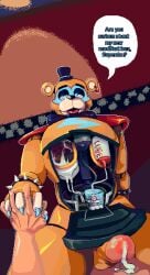 2025 2boys 2males anal anal_sex animatronic anthro anthro_penetrated anthrofied bear bodypaint bow_tie bowtie bracelet bracelets bunnysuitconman claws digital_media_(artwork) duo duo_focus english_text erect_penis erection facepaint finger_claws five_nights_at_freddy's five_nights_at_freddy's:_security_breach gay gay_male gay_sex glamrock_freddy_(fnaf) human human_on_anthro human_penetrating human_penetrating_anthro humanoid_genitalia humanoid_penis inside_view machine male male/male male_anthro male_only male_penetrated male_penetrating male_penetrating_male mammal mammal_humanoid penetrating penetration penile penile_penetration penis penis_in_ass pixel pixel_(artwork) precum precum_drip robot scottgames sex shoulder_pads smile smiley_face smiling spiked_bracelet steel_wool_studios text ursid ursid_humanoid