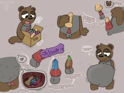 1boy 3_fingers 3_toes abgerny animal_dildo animal_genitalia animal_penis anthro anthro_male anthro_only arrow_(symbol) balls ballsack bear bearrito_(abgerny) belly belly_storage big_belly big_stomach black_pupils blue_dildo bodily_fluids box box_of_sex_toys brown_body brown_fur cardboard cardboard_box cock cock_vore deformation dialog dialogue dick dick_vore dildo dildo_in_penis dildo_in_urethra dildo_insertion english english_text equine_dildo expanded_belly expansion expansion_sequence felixmcfurry fetish fully_nude fully_nude_male fur furry furry_male furry_only gay genital_fluids gray_background gray_body gray_fur green_dildo grey_background grey_body grey_fur gurgle_(sound_effect) gurgling gurgling_belly gurgling_noise heart heart_symbol horsecock horsecock_dildo impossible_fit impossible_insertion incredibox_mod inside_view kink knotted_dildo knotted_penis large_belly large_stomach lidded_eyes male male_only naked neck_fluff neck_fur no_females no_humans no_sex nude nudity object object_in_stomach object_vore on_floor on_knees open_mouth penis penis_deformation penis_vore pink_mouth precum precum_bubble purple_dildo red_penis sequence sex_toy sex_toy_insertion sex_toy_vore sitting sitting_down sloshing sloshing_belly small_cock small_penis smile smiling solo solo_male sound_effects stomach stomach_expansion stomach_noises stretched_penis stuffing talking_to_self tan_dildo testicles text thought_bubble toy_box urethral urethral_insertion urethral_penetration vacuum_penis vacuum_suck veiny_dildo veiny_penis vore vore_belly x-ray x-ray_(disambiguation) x-ray_view x-ray_vision x_ray_view yiff