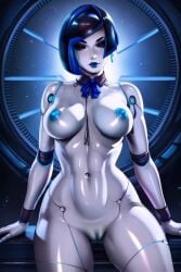 1girls ai_generated android animated black_hair blue_eyes civitai curvy curvy_body curvy_female curvy_figure cute cute_face demi_(subverse) female female_focus female_only kirillai lipstick medium_breasts robot robot_girl sexbot short_hair slim_waist subverse tagme thick_thighs thighs video video_game_character video_games white_body