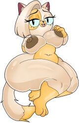 1girls adventure_time adventure_time:_fionna_&_cake anthro areola ass big black body breasts cake_the_cat cartoon_network catgirl domestic ear erect eyes felid feline felis female fionna_and_cake fur furry genitals girl hips huge hyper long_tail magic_cat mammal mouth multicolored nipples nsfwjiggle nude open pussy simple_background solo tail thick thighs tone white_background wide