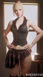 1girls 3d ahe_gao anal anal_object_insertion anal_plug blonde_female blonde_hair cum emilie_de_rochefort female female_focus female_only french french_female hime_cut kurikkusunsfw leaking_cum light-skinned_female light_skin long_hair longer_than_10_seconds namco pale-skinned_female pale_skin panties panties_aside ponytail shorter_than_30_seconds tagme tekken tekken_8 video