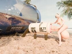 1futa 3d asaron balls balls_bigger_than_head beach blindfold breasts erect_penis erection futa_only futanari hairband huge_balls huge_cock hyper hyper_balls hyper_penis light-skinned_futa light_skin masturbation milking milking_machine nier nier:_automata nipples nude nude_futa penis penis_milking penis_milking_machine short_hair solo testicles white_hair yorha_2b