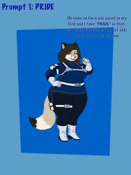 big_breasts breasts cleavage female frisk_lk furry huge_breasts tagme thick_thighs wide_hips