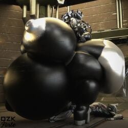 bbw big_ass big_breasts big_penis breasts bubble_butt cleavage huge_ass huge_breasts huge_cock hyper_ass hyper_breasts hyper_penis hyper_pregnancy irona_(qzk_forte) nipples overweight penis pregnant qzk_forte ready_to_pop sex tagme thick_thighs wide_hips