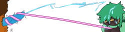 093_(zerokyu3) absurd_res ailurid anthro ball_tuft balls blue_cum blue_penis blush bodily_fluids breasts brown_body brown_fur canid canine chameleon colored_cum cum cum_on_face cum_on_tongue dig_(digsaw) erection excessive_cum excessive_genital_fluids fellatio fox fur genital_fluids genitals glowing glowing_cum goggles_on_face green_body green_hair green_skin gynomorph gynomorph/male hair hi_res hybrid intersex intersex/male lizard long_tongue male mammal one_eye_closed oral orange_balls penile penis red_fox red_panda reptile scalie sex signature smile tongue tongue_out tongue_out_fellatio true_fox tuft unusual_bodily_fluids unusual_cum unusual_genital_fluids vein veiny_penis zerokyu3