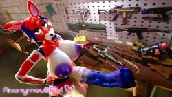16:9 2026 3d_(artwork) 4k absurd_res american_flag animal_genitalia animal_penis animatronic anonymousfm anthro areola balls big_areola big_balls big_breasts big_penis black_eyelids blue_areola blue_hair blue_nipples blue_penis bodily_fluids bow_(feature) breasts canid canine casual_erection cum cum_drip digital_media_(artwork) dripping equine_genitalia equine_penis erection eyebrows fan_character five_nights_at_freddy's fox genital_fluids genitals glans glistening glistening_body glowing glowing_eyes gradient_hair gun gynomorph hair hand_on_hip handgun head_bow hi_res high-angle_view holding_gun holding_object holding_ranged_weapon holding_weapon huge_balls huge_breasts huge_penis humanoid_genitalia humanoid_penis hyper hyper_balls hyper_genitalia hyper_penis inside intersex lips long_penis looking_at_viewer machine mammal mismatched_genitalia mismatched_penis nipple_dip nipples nude penis puffy_nipples raised_eyebrow ranged_weapon red_body red_glans red_hair robot scottgames sheath short_hair smile smiling_at_viewer solo spangle_(anonymousfm) standing tail teeth thick_lips thick_thighs united_states_of_america vein veiny_penis weapon white_balls white_sheath widescreen yellow_eyes