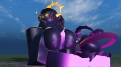 black_body lampshaderr34 naked naked_female naked_male penumbras roblox robloxian tagme the_umbra tower_defense_simulator wink winking_at_partner