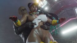 1boy 1girls 3d female female_focus kimberly_jackson lacoux3d male sex street_fighter street_fighter_6 tagme