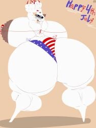 big_ass big_breasts bikini breasts bubble_butt cleavage female furry huge_ass huge_breasts hyper_ass hyper_breasts lattemon nipples tagme thick_thighs wide_hips