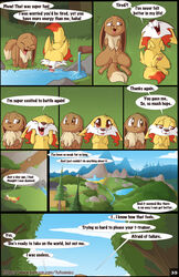 3_toes all_fours animal_genitalia balls begging begging_pose brown_eyes brown_fur chest_tuft cloud comic dipstick_tail drinking duo ears_down eevee female fennekin feral fuf fully_sheathed fur grass head_down innear_ear_fluff lake looking_away looking_up male mountiains multicolored_tail nintendo on_grass page_35 penis pokémon_(species) pokemon pokemon_(species) raised_tail red_eyes red_fur sheath sky snout speech_bubble spread_legs spreading toes tongue tongue_out tree tuft video_games water white_fur wide_eyed yellow_fur