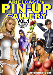 arielcage captain_marvel carol_danvers emma_frost jean_grey maria_hill marvel marvel_comics ms_marvel nude nude_female phoenix phoenix_(x-men) pin_up psylocke white_queen