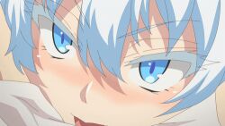 anime blue_eyes gif kaifuku_jutsushi_no_yarinaoshi licking licking_pussy redo_of_healer setsuna_(redo_of_healer) tnk_(company)