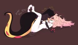 1boy 1girls 2025 4_fingers anthro areolae blush breasts brown_background cherri_bomb cherri_bomb_(hazbin_hotel) closed_eyes demon demon_girl female hazbin_hotel heavy_blush male male_penetrating male_penetrating_female missionary_position moaning moaning_in_pleasure mythiilewdii naga nude nude_female nude_male open_mouth serpentine sex sharp_teeth simple_background sir_pentious_(hazbin_hotel) snake very_high_resolution vivienne_medrano white_body