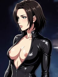 ai_edit ai_generated nipples selene_(underworld) unzipped