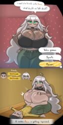 bigger_female huge_breasts mii original original_character paizuri tomodachi_life