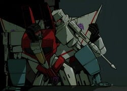 artist_request bite happy_sex male male_only megatron starscream tagme transformers