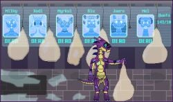 ambiguous_gender anthro avali avian blu_(bludoe) blue_eyes bodily_fluids cock_vore cockatrice condom condom_disposal cum cum_vore death deer digestion digital_media_(artwork) dragon dreamworks european_mythology execution female female/female fury_(httyd) genital_fluids genitals group herm hi_res hologram how_to_train_your_dragon intersex lagomorph leporid machine male male/female male/male mammal mass_vore milky_rivas milkybun29 mouse multiple_prey murid murine mythological_avian mythological_creature mythological_scalie mythology night_fury nude penile penis pixel_(artwork) portrait purple_body rabbit robot rodent scalie sexual_barrier_device snuff synthetic vore western_dragon