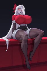 1girls ai_generated angel angel_girl ass ass_bigger_than_head big_ass big_breasts big_thighs bimbo breasts breasts_bigger_than_head bubble_ass bubble_butt bursting_breasts bursting_butt chest curvaceous curvy curvy_figure dat_ass digital_media_(artwork) dumptruck_ass dumptruck_butt enormous_ass enormous_breasts enormous_thighs fat_ass female female_only gigantic_ass gigantic_breasts gigantic_thighs hazbin_hotel hellaverse hips hourglass_figure huge_ass huge_breasts huge_thighs humanoid humongous_ass humongous_breasts humongous_thighs hyper hyper_ass hyper_breasts hyper_thighs large_ass large_breasts large_thighs legs male/female massive_ass massive_breasts massive_thighs mature mature_female round_ass round_breasts slim_waist thick thick_ass thick_hips thick_legs thick_thighs thighs thighs_bigger_than_head urumcevarts vaggie_(hazbin_hotel) voluptuous waist white_hair wide_ass wide_hips wide_thighs