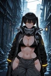 ai_generated attractive attractive_body attractive_female big_ass big_breasts big_butt big_thighs black_hair curvy cute enen_no_shouboutai fat_ass fat_butt female female_only fire_force hot huge_ass huge_breasts huge_butt huge_thighs kotatsu_tamaki massive_ass massive_breasts massive_butt miyuai seductive sexy sexy_body sexy_female tamaki_kotatsu thick thick_ass thick_body thick_booty thick_butt thick_legs thick_thighs yellow_eyes
