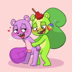 anal anthro balls beaver blush buckteeth candy duo erection food fur green_fur happy_tree_friends lollipop male mammal nutty_(htf) open_mouth penis rodent sciurid sex simple_background teeth toothy_(htf) tree_squirrel unknown_artist unknown_source yaoi