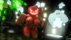 robloxian from halloween by nykosucks