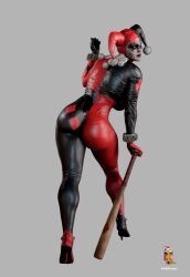 harley quinn from batman (series) by lushframe