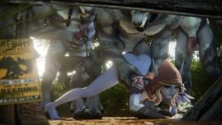 1girls 3d animated knot knotted_penis laplume rape short_video shorter_than_30_seconds sound submissive submissive_female sylvanas_windrunner tagme vaginal_penetration video widowmaker worgen world_of_warcraft