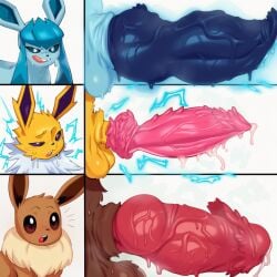 eeveelution from nintendo by boopamorgz