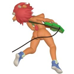 absurd_res alpha_channel ass bovid breasts caprine clothing ear_piercing ear_ring female footwear genitals guitar hair hi_res inverted_nipples lammy_lamb mammal munityphe musical_instrument naked_footwear nipples nude parappa_the_rapper piercing plucked_string_instrument pose presenting rear_view red_hair ring_piercing sheep shoes simple_background smile socks solo sony_corporation sony_interactive_entertainment string_instrument tail tan_body transparent_background um_jammer_lammy vulva
