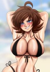 balloon babe (fnia) from five nights in anime by elronnyx