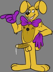 1boy 2019 4_fingers 4_toes anthro anthro_male anthro_only anthro_solo bow bow_tie bowtie buck_teeth buckteeth button cartoony cock cum cum_drip cum_dripping cum_dripping_from_penis cupcakekangaroo dick digital_media_(artwork) five_nights_at_freddy's fnaf foreskin fredbears_family_diner furry furry_male furry_only furry_solo gloves grey_background lagomorph male male_anthro male_furry male_only no-human no_human no_humans non-human non-human_only only_furry only_male penis pink_mouth plain_background png purple_bow purple_bow_tie purple_bowtie purple_gloves rabbit simple_background smile smiling solo solo_anthro solo_furry solo_male spring_bonnie spring_bonnie_(fnaf) springbonnie standing standing_up tail toony uncircumcised uncircumcised_penis uncut uncut_penis yellow_body yellow_fur yellow_teeth