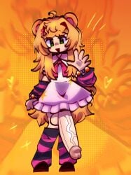 1futa balls big_dick big_penis bottomless clothed clothing cute cute_face dick dickgirl erection futa_only futanari green_eyes happy_face huge_cock human hung_futa jvucgcv light-skinned_futa light_skin long_hair mocaran_(jvucgcv) mostly_clothed mouse_ears mouse_girl oc open_mouth penis sex small_but_hung smile solo solo_futa vein veiny_penis yellow_hair