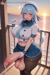 1futa 2026 ai_generated ass balls big_ass big_balls big_breasts big_butt big_penis erect_penis erection flouzai futa_only futanari highres huge_breasts huge_cock kantai_collection looking_at_viewer penis sado_(kantai_collection) seductive seductive_look seductive_pose seductive_smile testicles uncensored veiny_penis